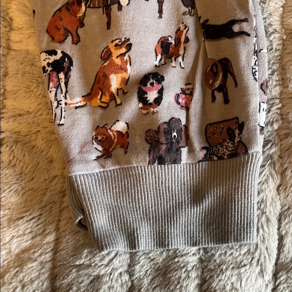 Vera Bradley Gray Dog Print Pajama Set - Picture 6 of 10